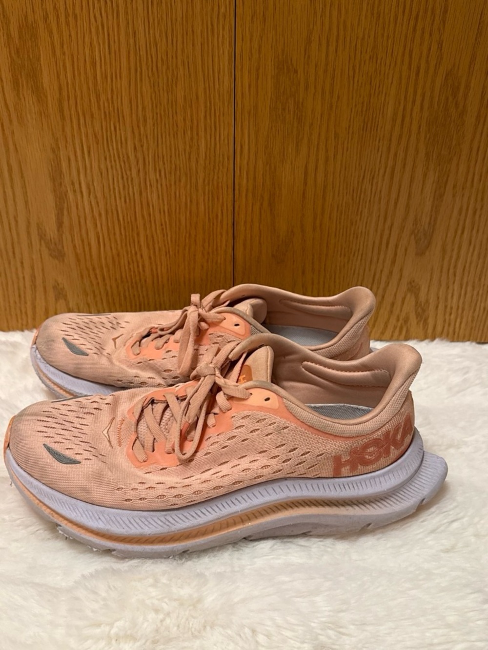 Hoka One One Women's Peach/Coral Running Shoes